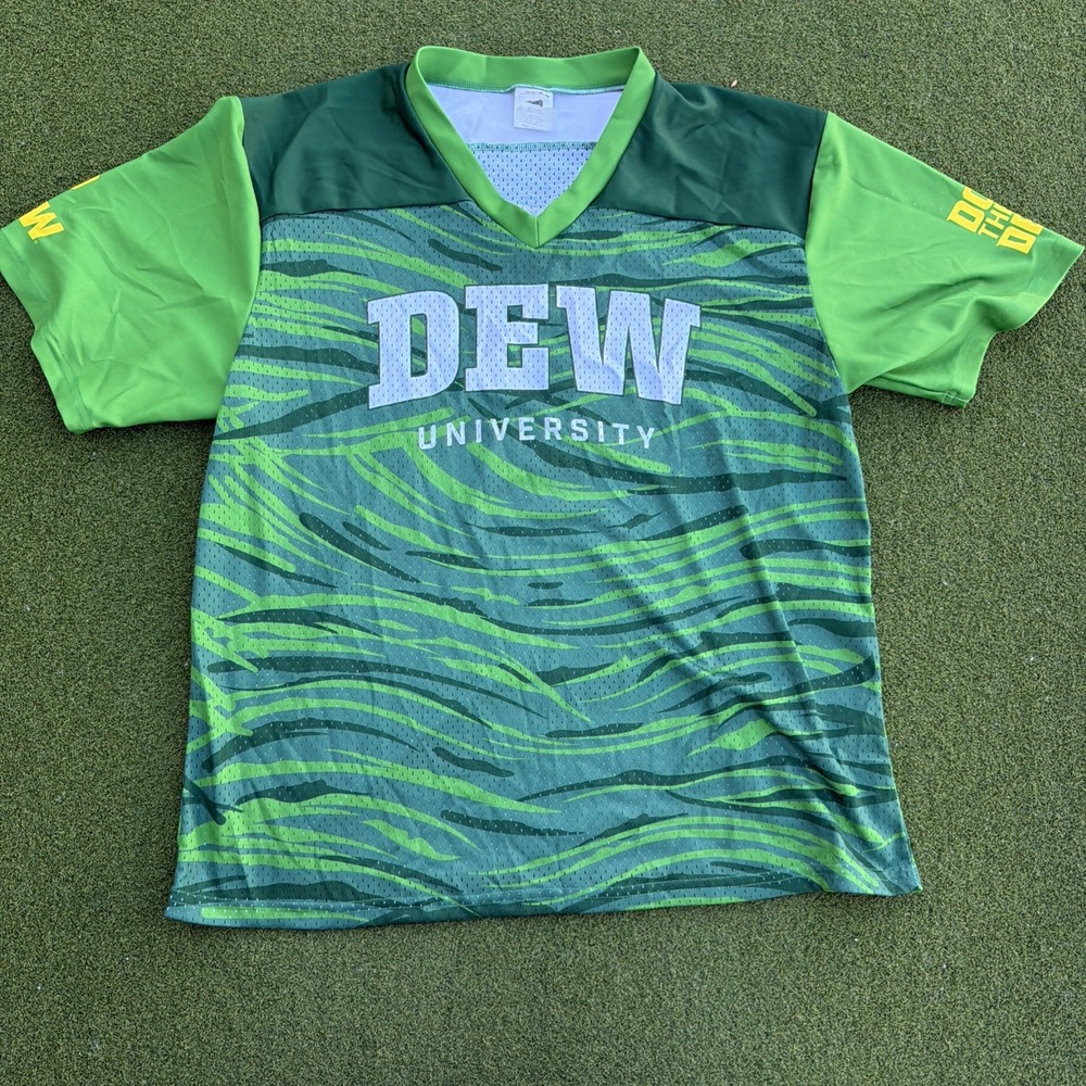 Mountain Dew University TikTok XL Mesh Jersey Made In USA